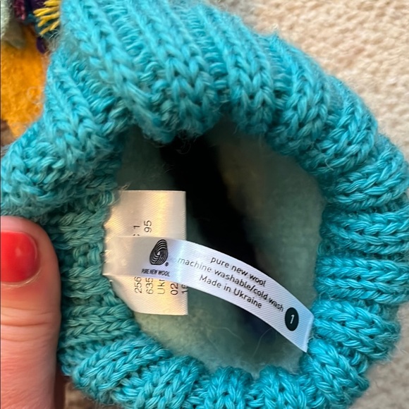 Garnet Hill Kids Unicorn Slippers - Teal - Picture 7 of 7